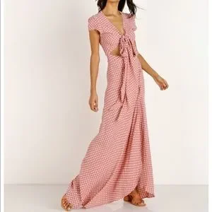 Flynn Skye Dresses Flynn Skye All Wrapped Up Dress In Parisian Polka Dot Size Small Poshmark
